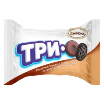 Печенье Трио какао со вкусом пломбира Акконд (3783)