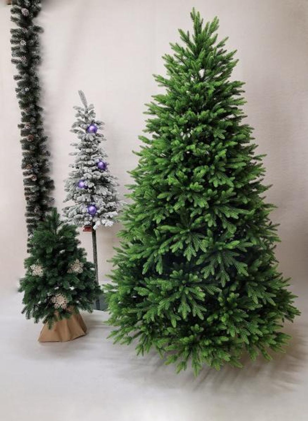 Ель искусственная «Юлия» (Литая хвоя) от 1,2 м до 3 м