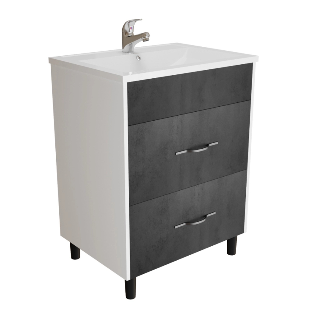 Тумба с раковиной Сура-60