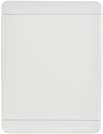Корпус ЩРН-П-24 TEKFOR IP41 бел. дверь пластик. IEK TF5-KP13-N-24-41-K01-K01