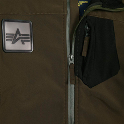 Куртка Мужская - Alpha Robinson  Softshell (оливковая - olive)