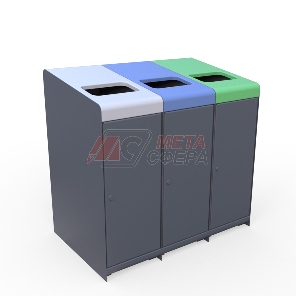 Урна ACCEPTOR 110 для раздельного сбора мусора