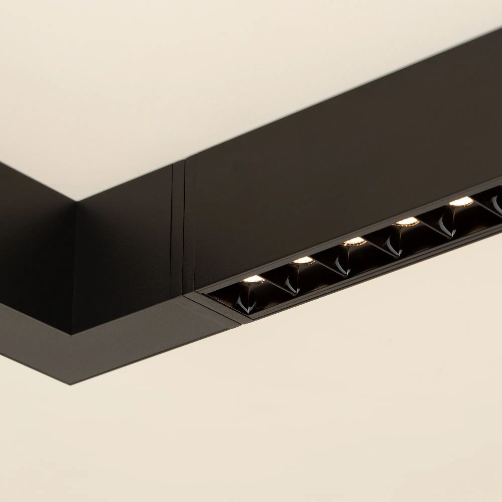 Коннектор угловой NEO-CLIP-38-CON-L-BK (Arlight, IP40 Металл, 3 года) 028996