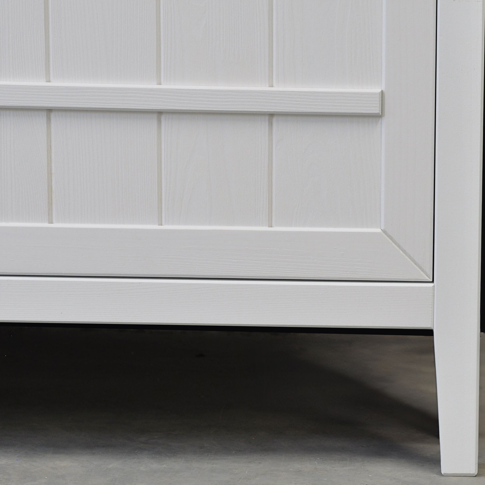 Белый деревянный комод Карлос 3 двери, 160х45х90