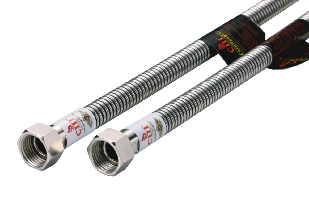 Газовая подводка сильфон.  1/2" 50см. Г.Г. СПГ  (100/1шт)