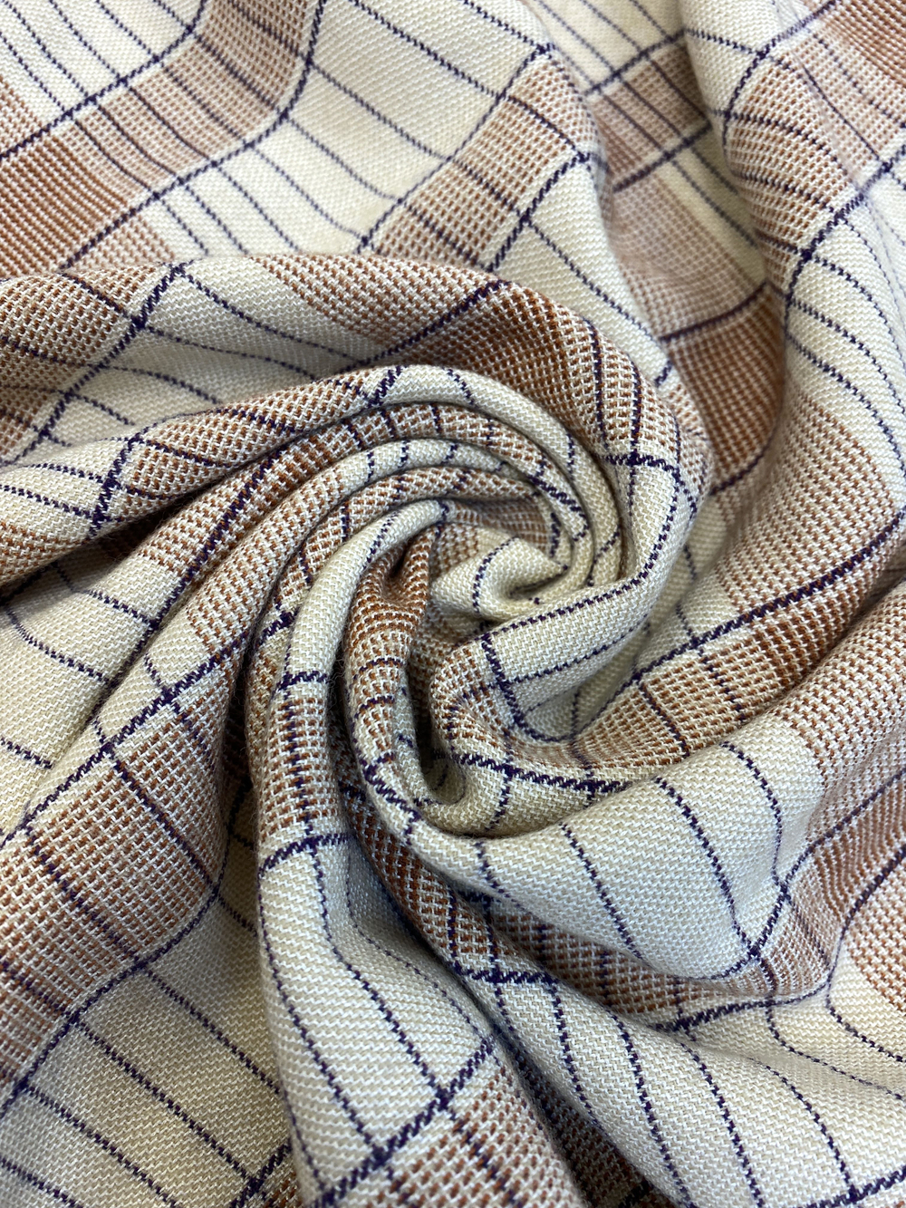 Ткань плательная (Италия) 43% шерсть мериноса 57% вискоза ш-150см цена за 1 м