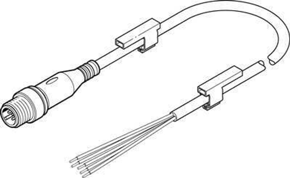 NEBU-LE5-K-1-M12G5 Соединительный кабель
