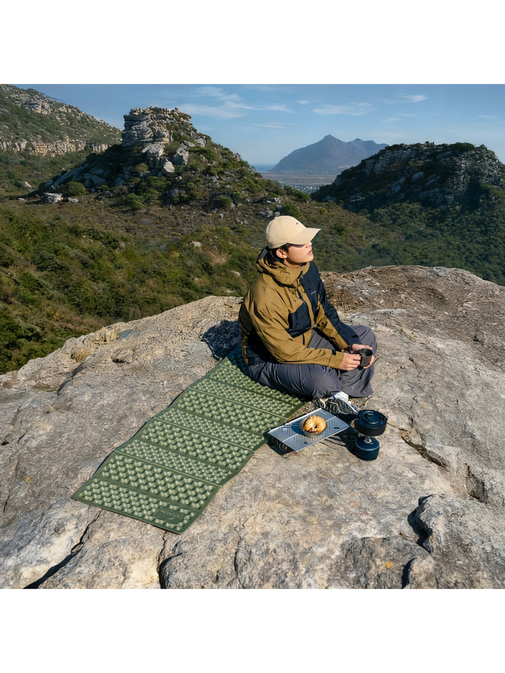 Коврик туристический Naturehike 200х60х2,3 см. IXPE, зеленый