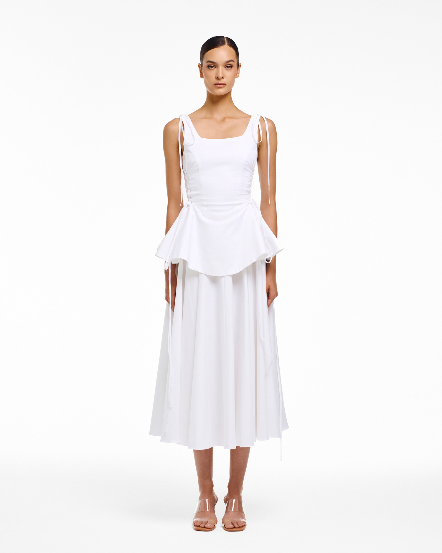 Корсет Croix (круа) белый