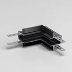 Коннектор угловой Elektrostandard Slim Magnetic внутренний для встраиваемого шинопровода под ГКЛ 9,5мм 85213/00 черный