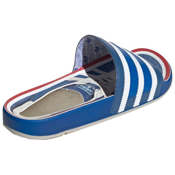 Adidas Adilette Premium Slides 'Blue White'