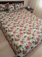 Покрывало гобеленовое Акварельные пионы 1,5-спальный (150х200)