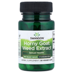 Swanson, экстракт горянки крупноцветковой, стандартизованный, 300 мг, 30 вегетарианских капсул