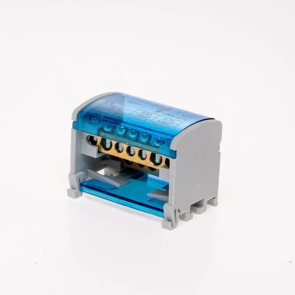 Шина нулевая, кросс-модуль 2x7, для DIN-рейки