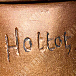 Готто Луи. Большая пара вазонов в восточном стиле с росписью. Франция. Начало XX в.