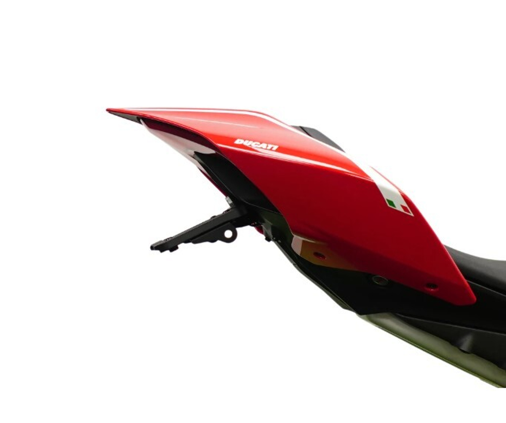 Evotech Performance Короткое крепление номера Ducati Panigale V4 (2025 +) / Streetfighter V4 (2025 +)