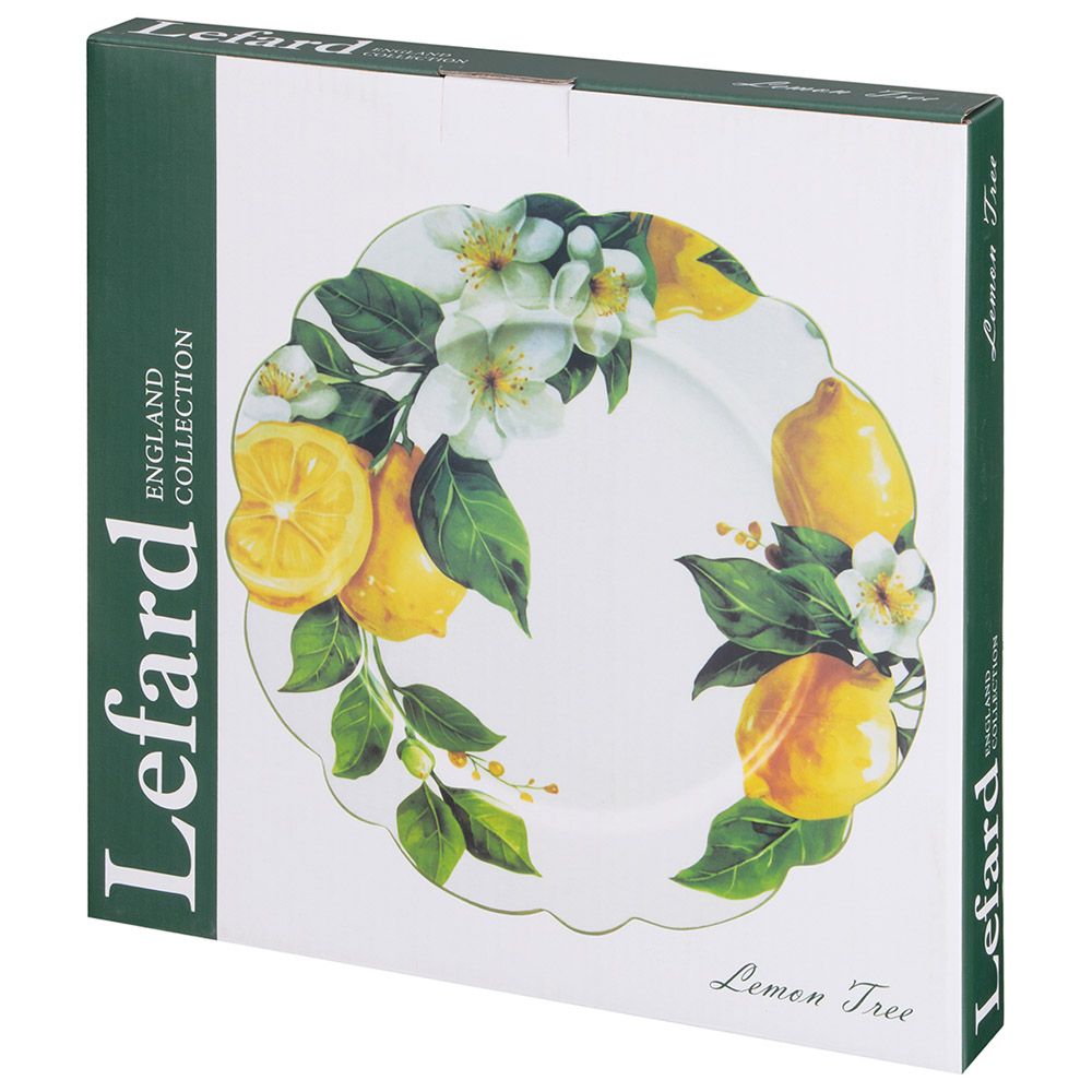 ТАРЕЛКА ОБЕДЕННАЯ LEFARD "ЛЕМОН ТРИ" 27*2 СМ