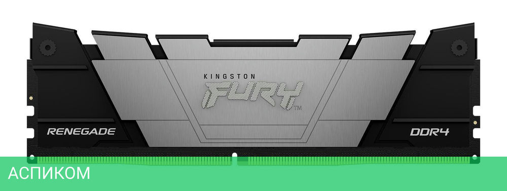 Оперативная память Kingston Fury Renegade Black DDR4 32GB (KF432C16RB2/32)