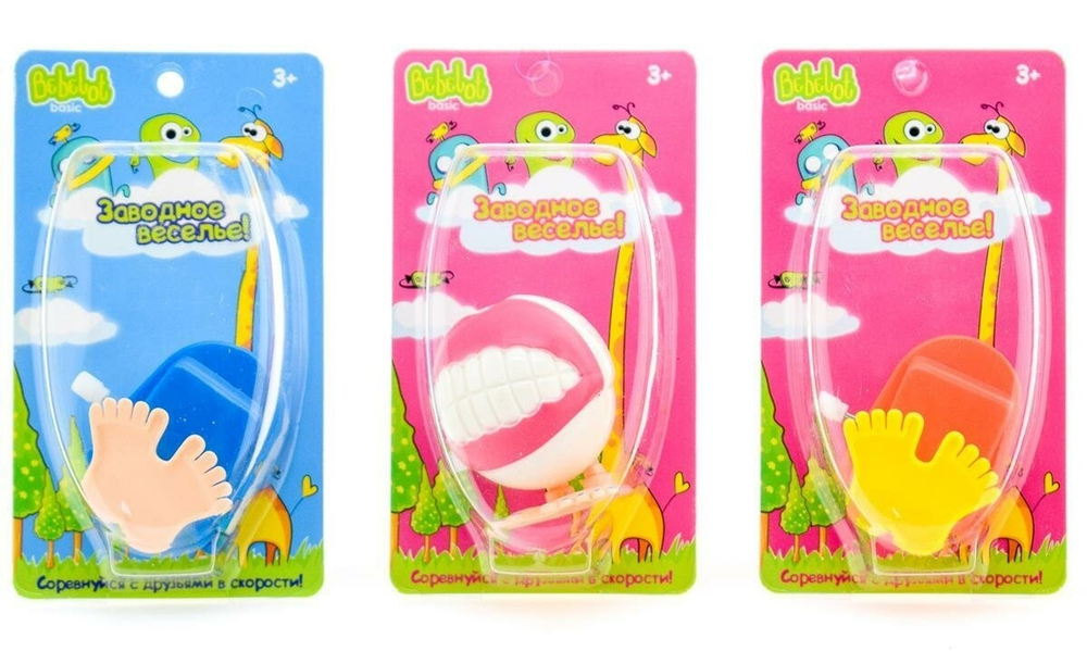 Игрушка-прыгун заводная Зубастик Bebelot