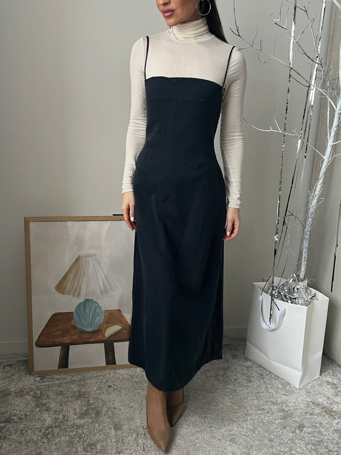 Платье Cocos черное, s/m