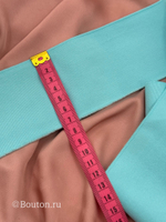 Подвяз трикотажный голубой(лазурный) 0,9 м, ширина 7 см