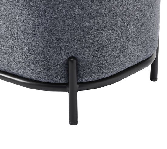 Пуф Pawai 80 см темно-серый