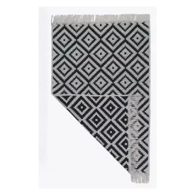 Коврик из хлопка KILIM GOLD 80Черно-белый Турция 59634
