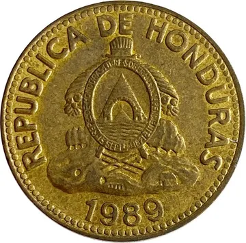10 сентаво 1989 Гондурас