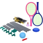 Набор игровой 3 в 1 ZG270-258: сетка с подставкой 160*90*45 см, 2 ракетки,волан,мяч,тарелка,насос