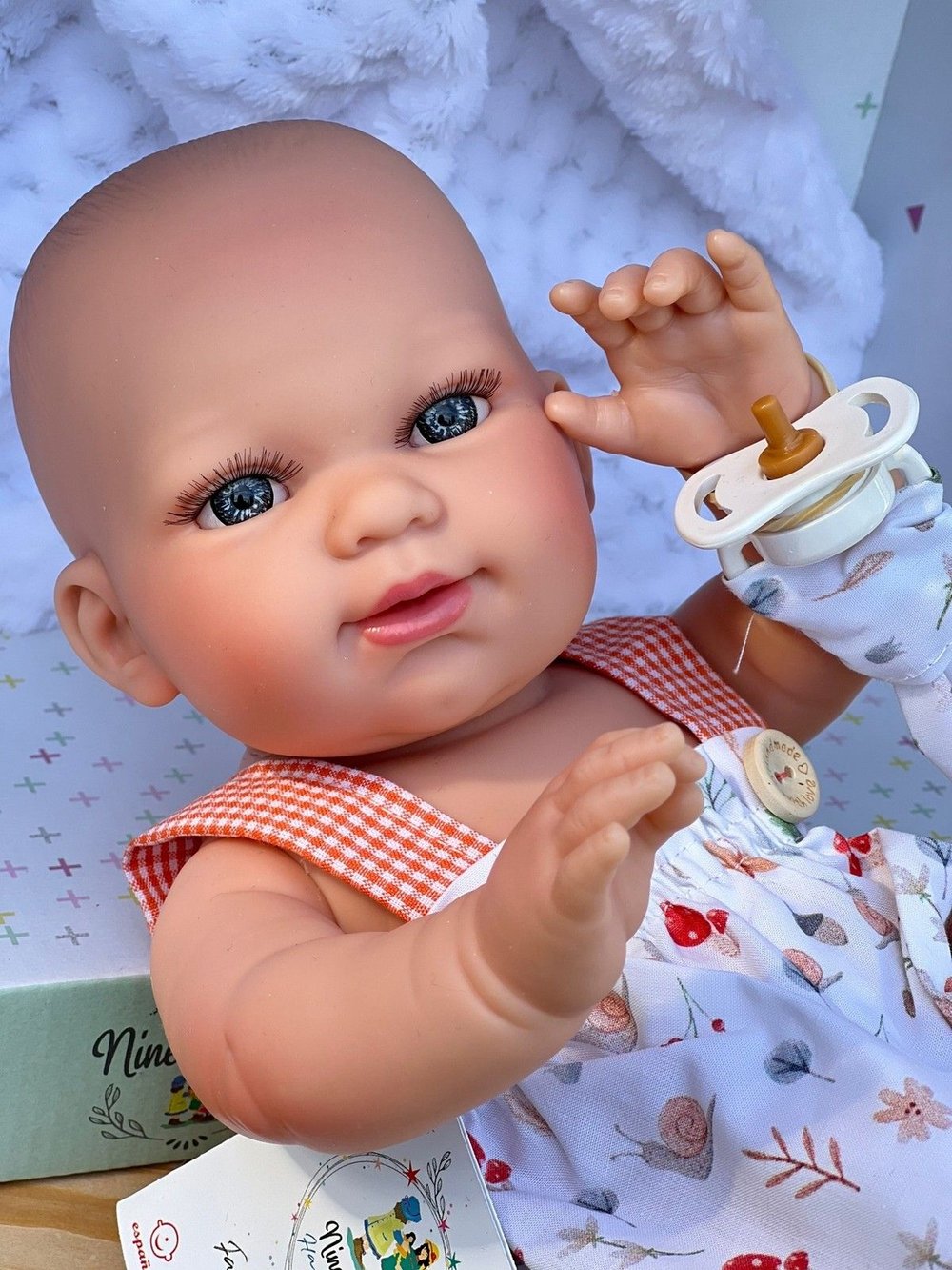 Кукла Nines виниловая 37см Recien Nacido (1412)