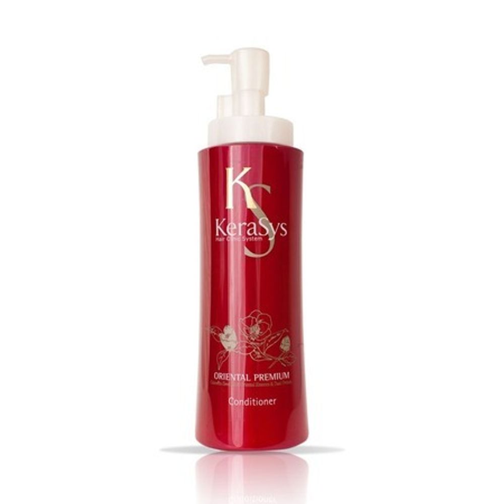 Премиум-кондиционер с восточными травами KERASYS Hair Clinic System Oriental Premium Conditioner 500ml(сменный блок)