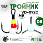 Тройник "Капля" Vido Craft VD-092C (BN) №14 (10шт/уп)