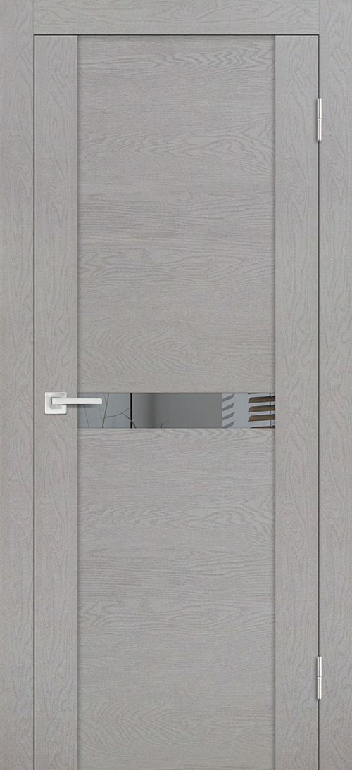 Дверь PST-3 / Цвет серый ясень / Зеркало тонированное / Двери PROFILO PORTE