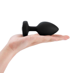 b-Vibe Vibrating Jewel Plug XXL - Анальная вибропробка