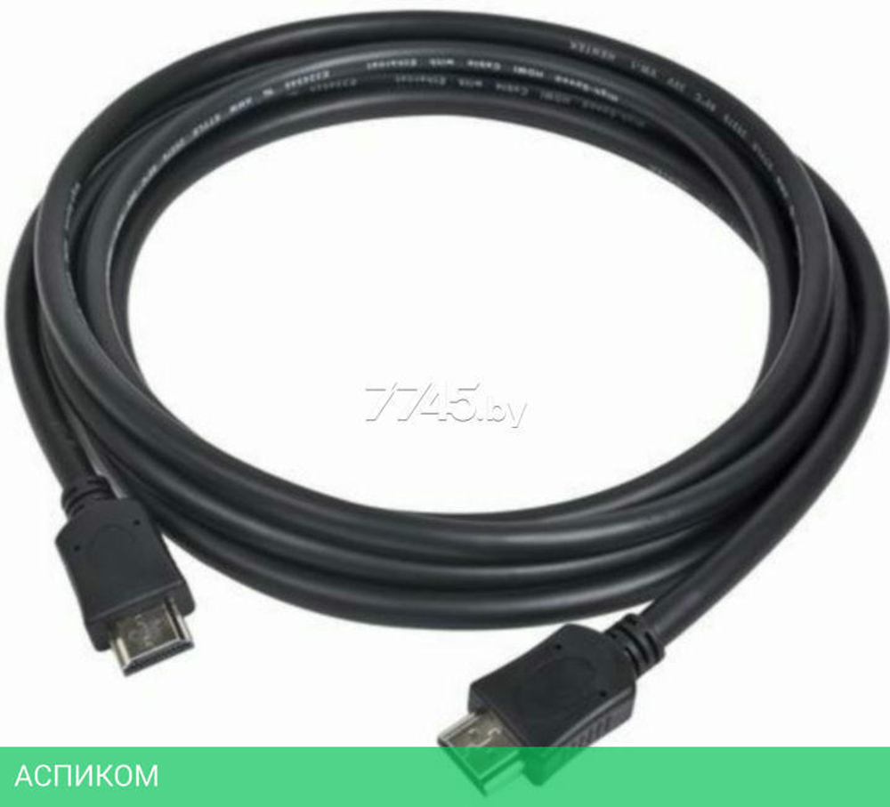 Кабель Cablexpert HDMI CC-HDMI4-10 3.0м, v2.0, 19M/19M черный