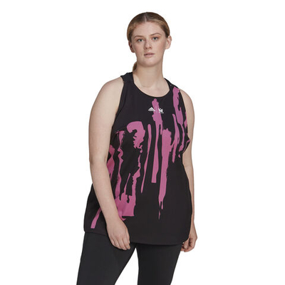 Женская теннисная майка adidas New York Y Plus Tank Top Women - Black