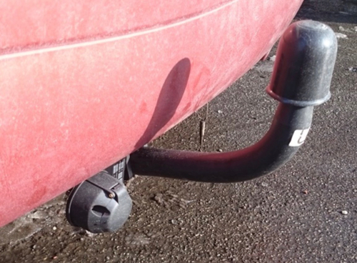 Фаркоп для Nissan Note хэтчбек 2004-2014гг. (без электрики) (паспорт и сертификат) AvtoS.NS19