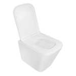 Унитаз подвесной Azario PRO 340х490х350 безободковый, в комплекте с быстросъемным сидением микролифт (PRO-002)