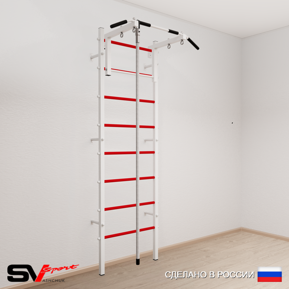 Шведская стенка Sv Sport 509 (Турник стандарт/Канат)