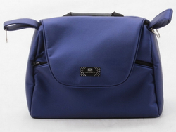 Детская коляска Adamex Bibione Deluxe 2 в 1 BI-SM02 (СИН.ПЕРЛ.ПЕРФ.КОЖА)