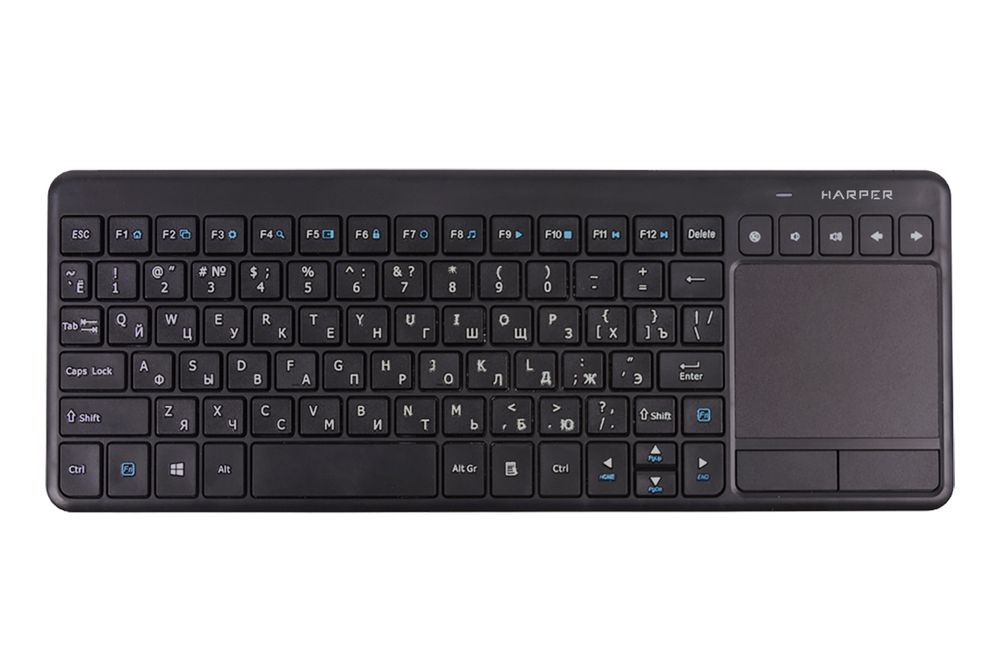Беспроводная клавиатура с тачпадом HARPER KBT-101 для Smart TV