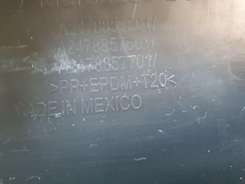 Юбка заднего бампера Mercedes GLB X247 (2019-2023)