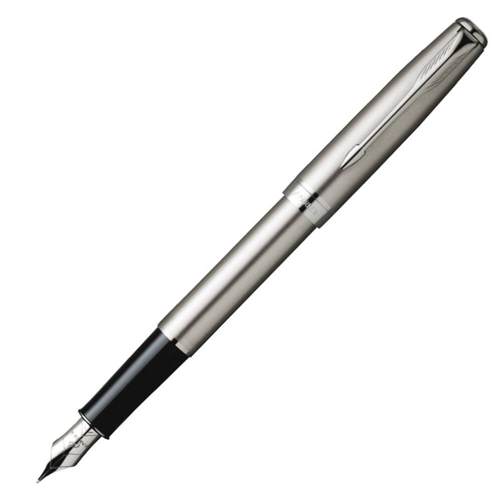 Перьевая ручка Parker Sonnet F526 ESSENTIAL Stainless Steel CT перо F (S0809210)