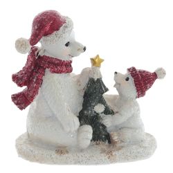 GAEM Фигурка декоративная "Медвежата", L8 W5,5 H8 см