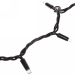 Гирлянда для улицы БАХРОМА «Мерцание» ш5м* в40/60см 180 ламп LED, черный провод, IP-65, Белый (возможность соединения)