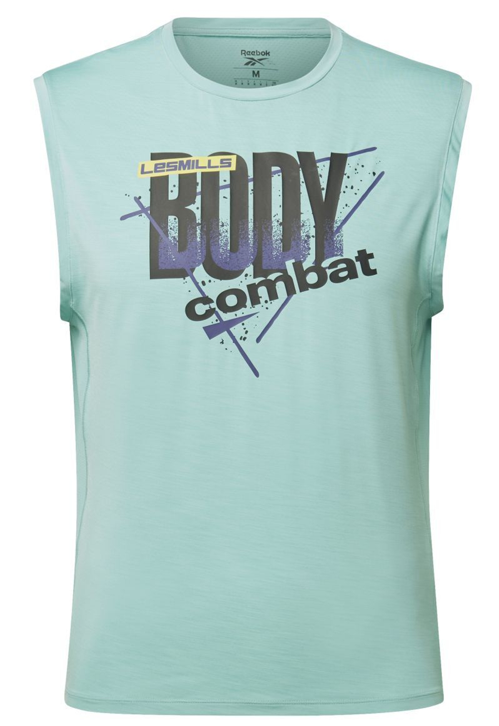 Мужская теннисная футболка Reebok Les Mills Activchill BC Tank - semi classic teal