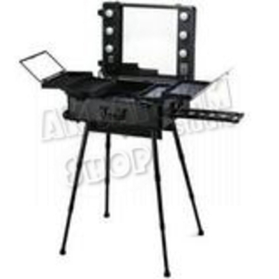 Мобильная студия для визажиста - черный цвет (580Х450Х225)