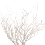 Ветка декоративная «Метелица» 28 см, Белый