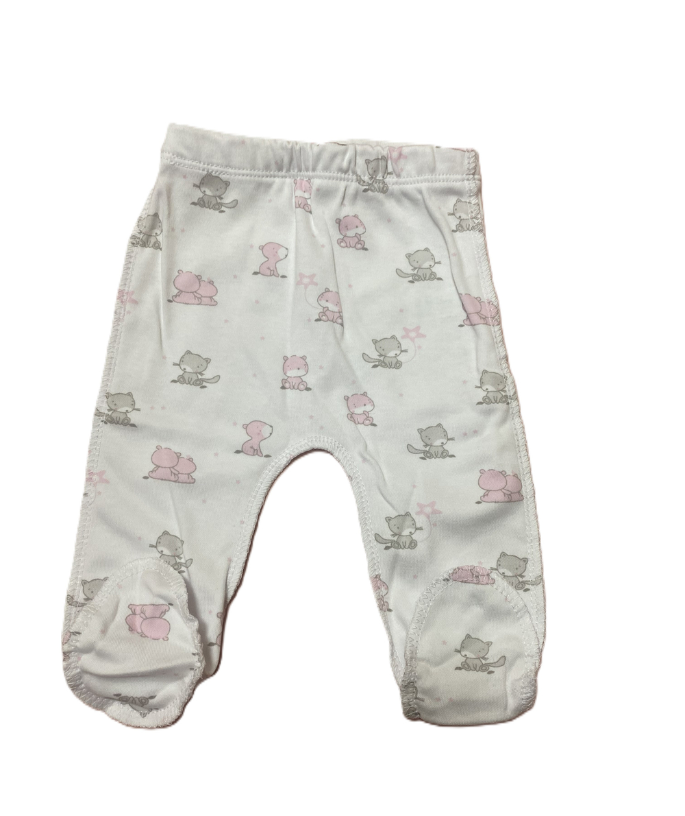 Ползунки на резинке из интерлока (100% хлопок) швы наружу на рост 56см