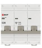 Автоматический выключатель  EKF mcb47100m-3-20C-pro